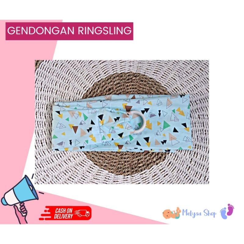 Gendongan Ring Sling l Multifungsi l Bayi laki-laki/perempuan