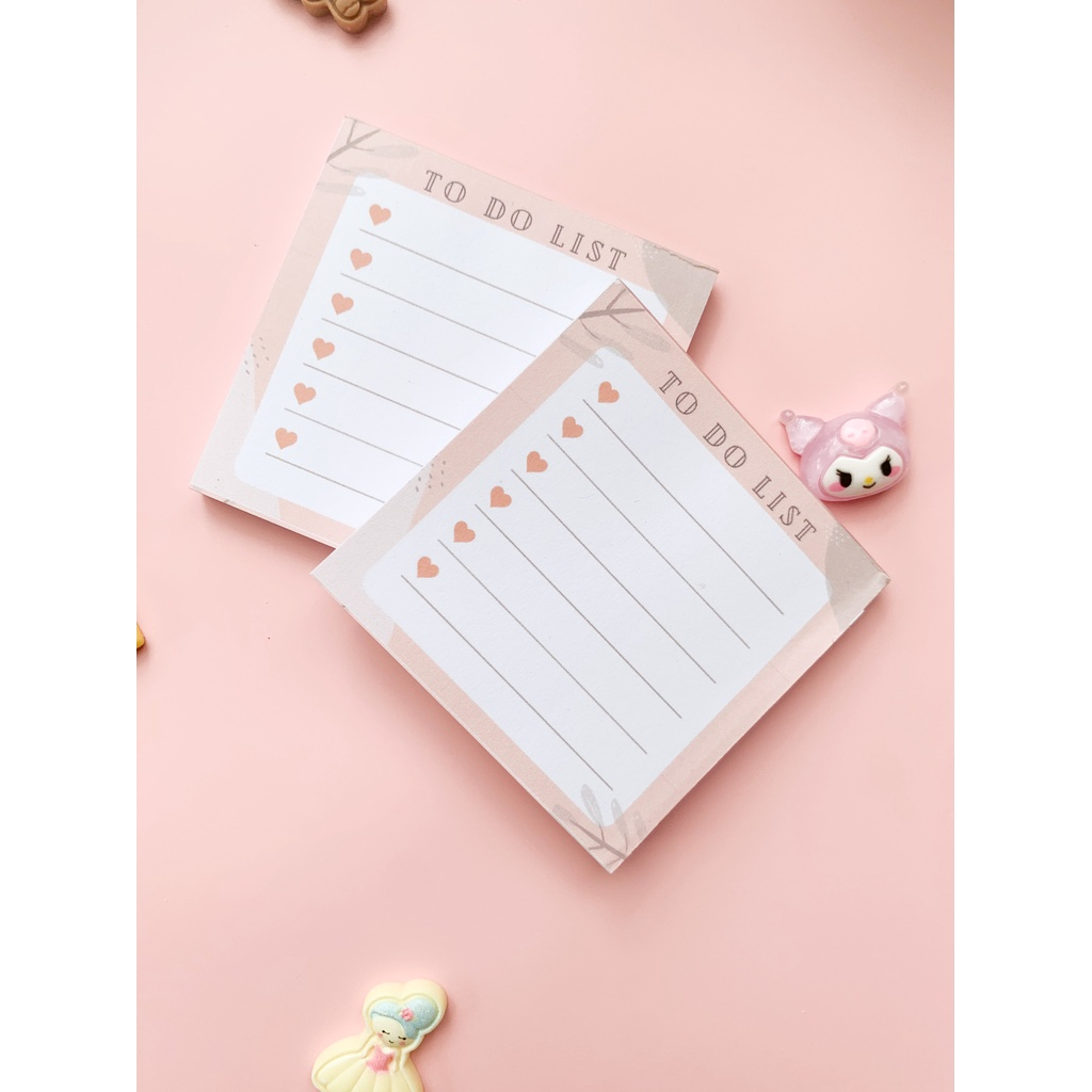 【GOGOMART】Kertas Memo Memopad Memo Notepad / Memo Catatan Bukan Sticky Notes Tempel - MM007