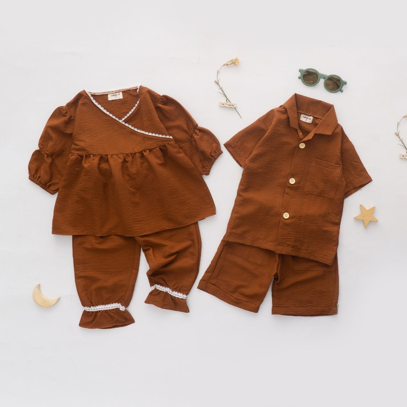 LINSKY BABY - Arya Set &amp; Fiona Set Setelan Anak Couple Ciakidz