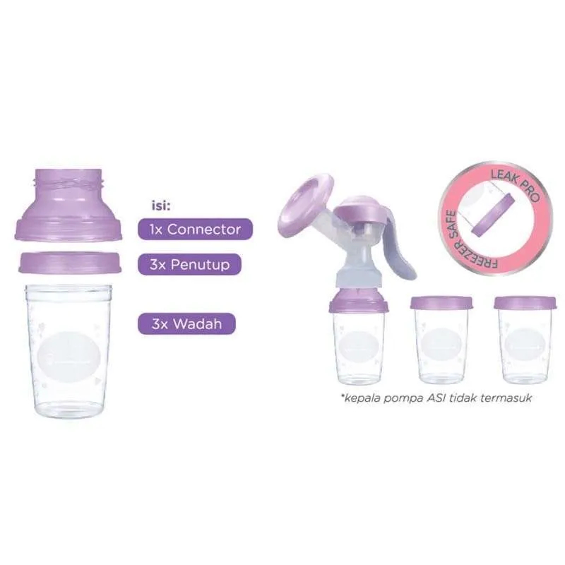 Wadah Tempat Penyimpanan Asi Baby Safe Breast Feeding Container FC04B