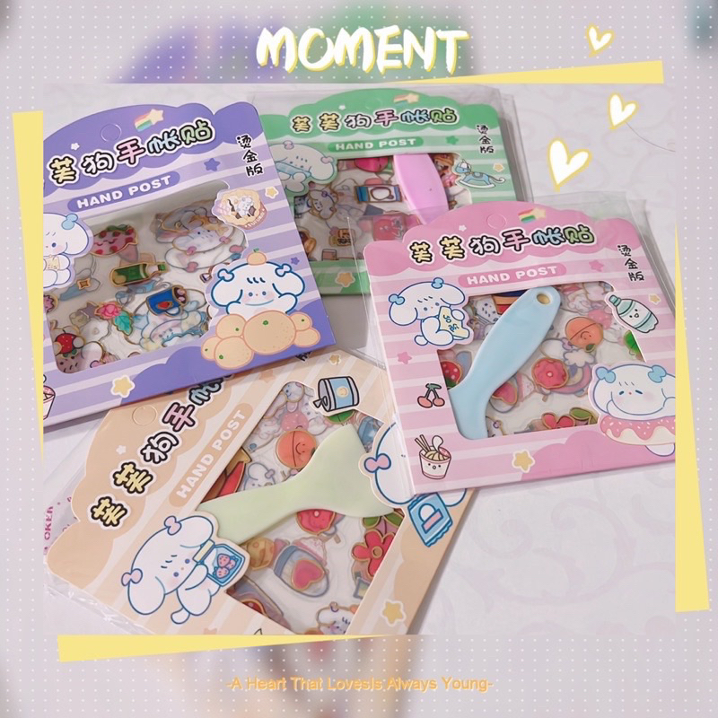 

sticker momo singkup / stiker kaca karakter anak / stiker momo viral