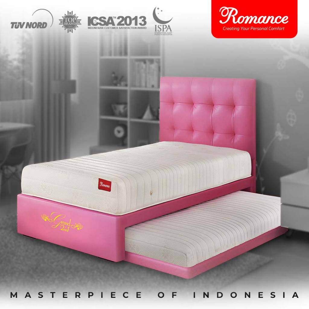 Romance - Romance Series Kasur Springbed Ranjang Sorong 2 in 1 Grand