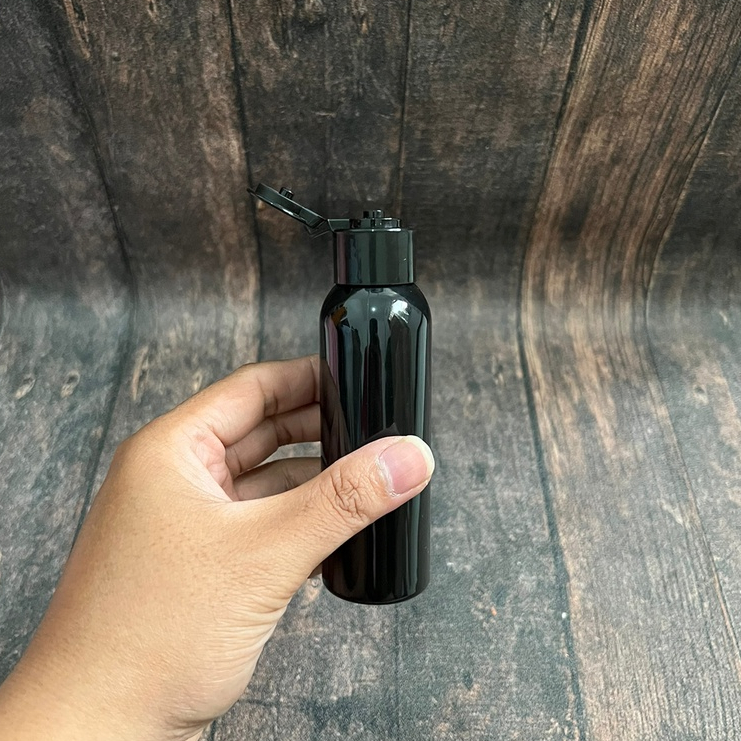 Botol hitam 100ml / 100 ml - fliptop JAMUR