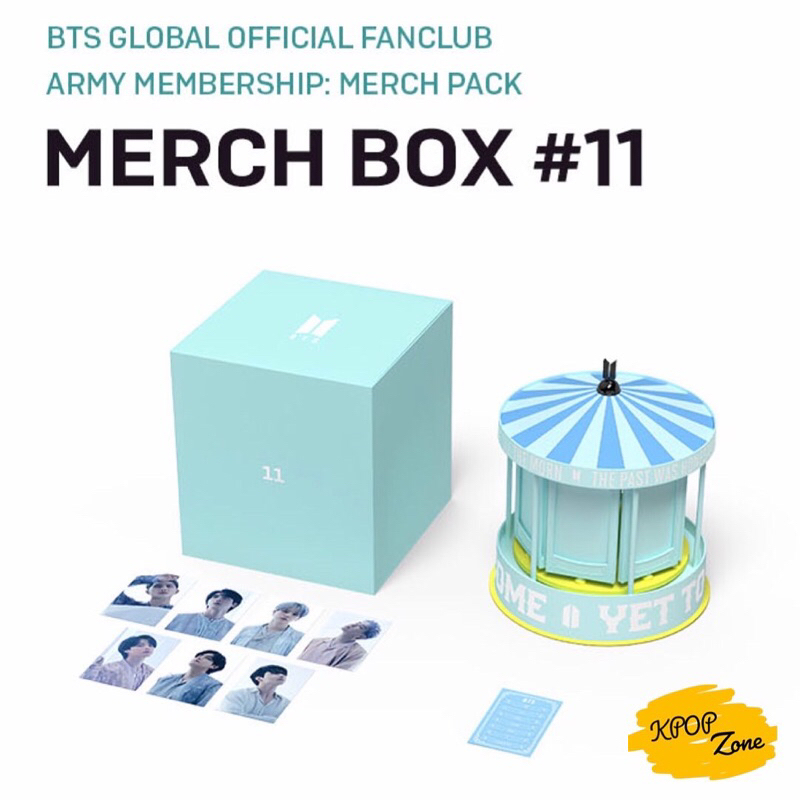 BTS - MERCH BOX 11 FULLSET (READY STOCK)