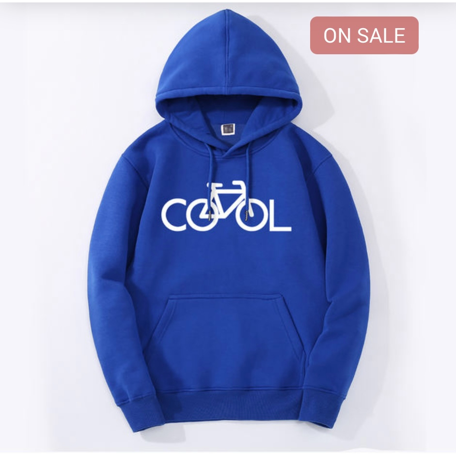 Jumper Hoodie COOL BIKE II Sweater Hoodie Trendy II Sweter Oblong Topi Size M - XL Anak &amp; Dewasa ( Pria &amp; Wanita )