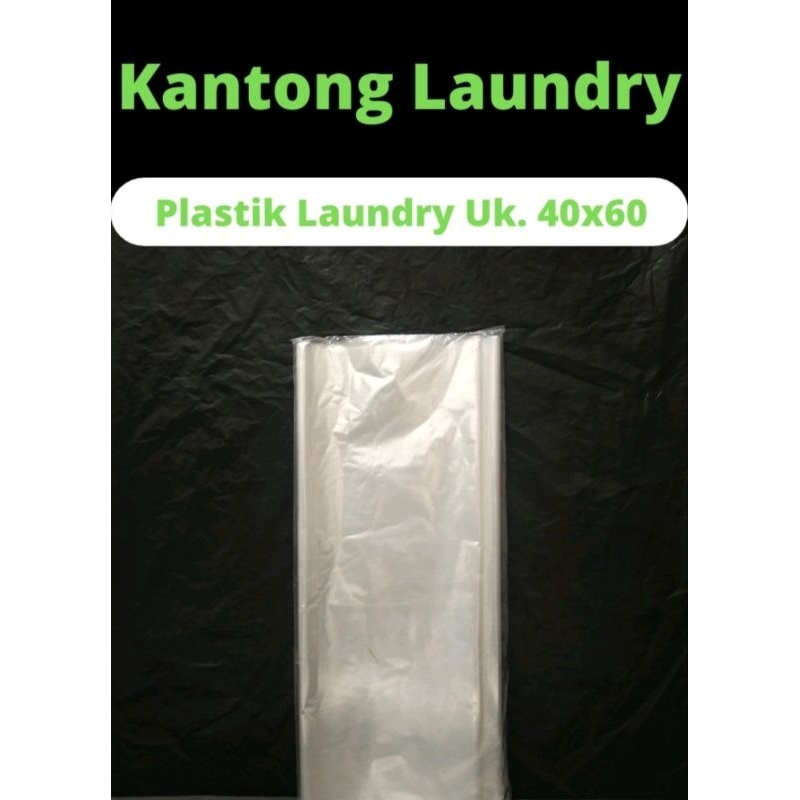 PLASTIK LAUNDRY KILOAN Plastik Packing Loundry Lembaran 50 x 70 NEW