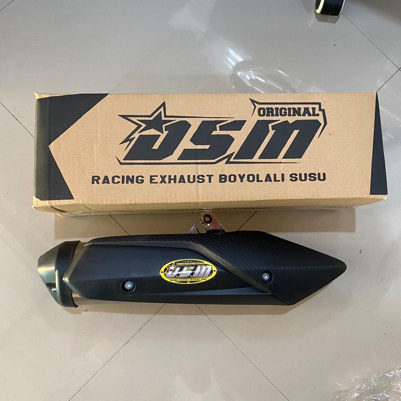 slencer Dsm type rob1 inlet 50 dan 38 suara bas adem