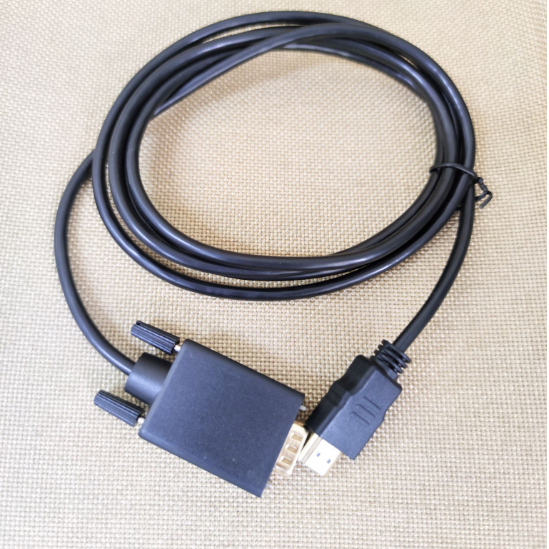 SKU-1303 KABEL HDMI TO VGA 1.8 METER / HDTV KE VGA 1.8M