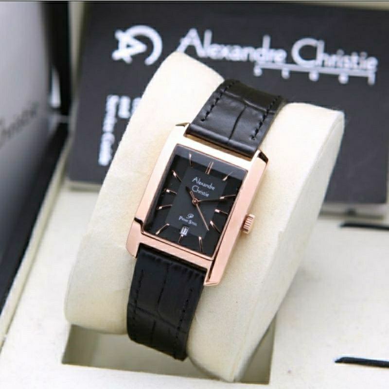 DIJUAL JAM TANGAN ARLOJI WATCH WANITA CEWEK CEWE ALEXANDRE ALEXANDER CHRISTIE CHRISTI CRISTI AC1019M