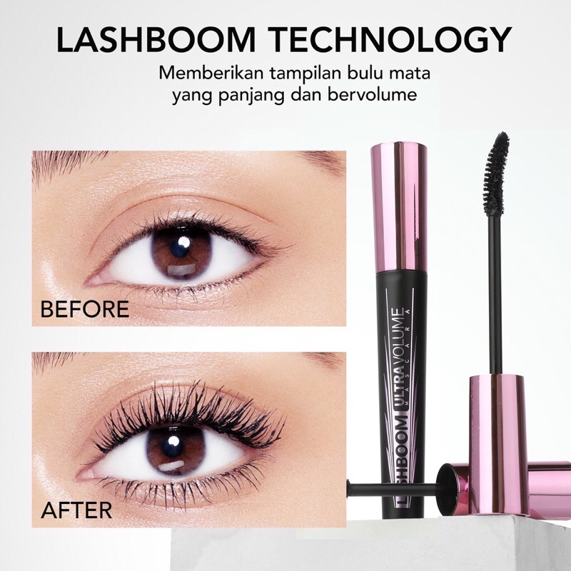 [BISA COD] Y.O.U - YOU Lashboom Ultra Volume Mascara - Maskara YOU - Maskara Waterproof