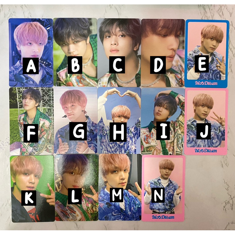 (HC MK JN) Dicon Mini DFesta NCT Dream Sharing Member Haechan Jaemin Jeno Binder Photobook