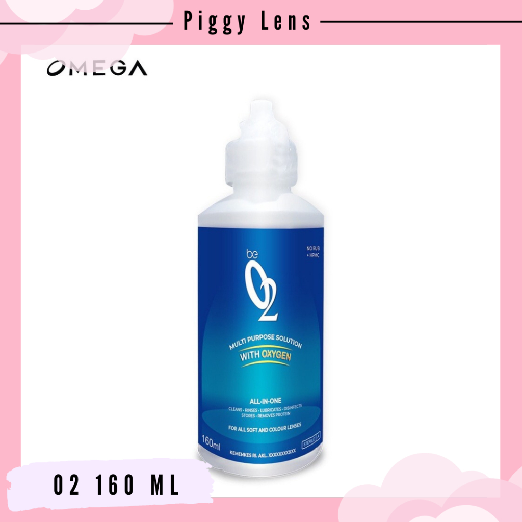 Cairan Softlens O2 160ml by OMEGA