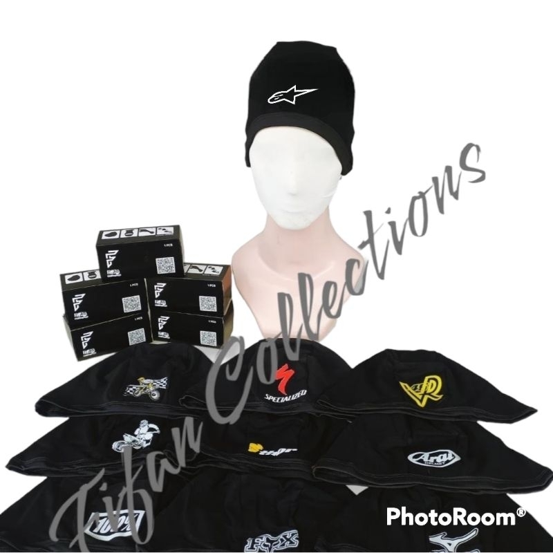kupluk helm logo alpinestar