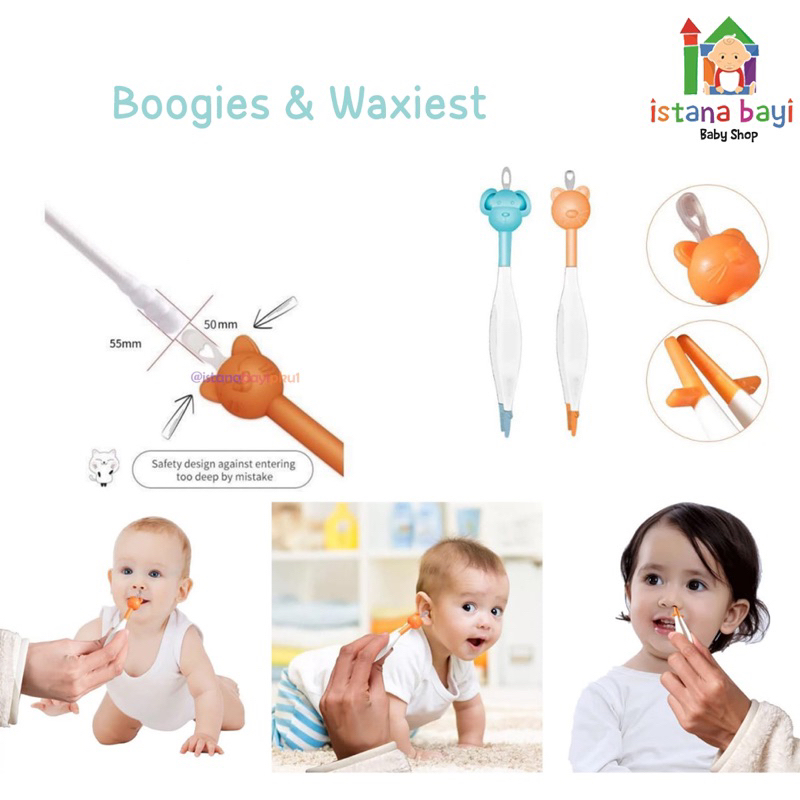 Booger Baby Toll Ear 2IN1 &amp; Nose Cleaner  / Pembersih Hidung