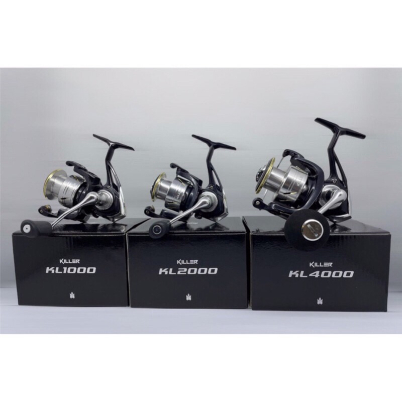 Reel Tridentech Killer 1000 2000 3000 4000 5000 21 Power Handle Salt Water Metal Body