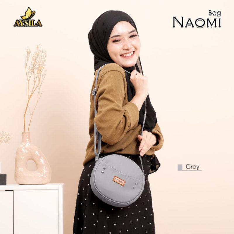 TAS SLEMPANG NAOMI BULAT BUNDER LINGKARAN BY AYSILA