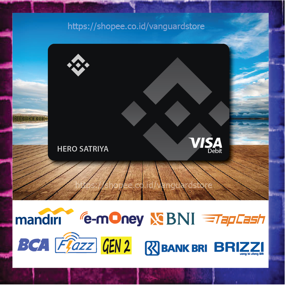 KARTU E MONEY E TOLL KARTU VISA BLACK DEBIT CREDIT CARD EMONEY MANDIRI FLAZZ BCA BNI TAPCASH BRIZZI BRI - 1 SISI