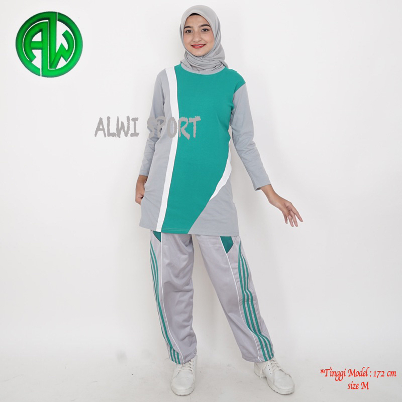 KAOS/BAJU/ATASAN OLAHRAGA TUNIK OBLONG TERLARIS BY ALWI SPORT