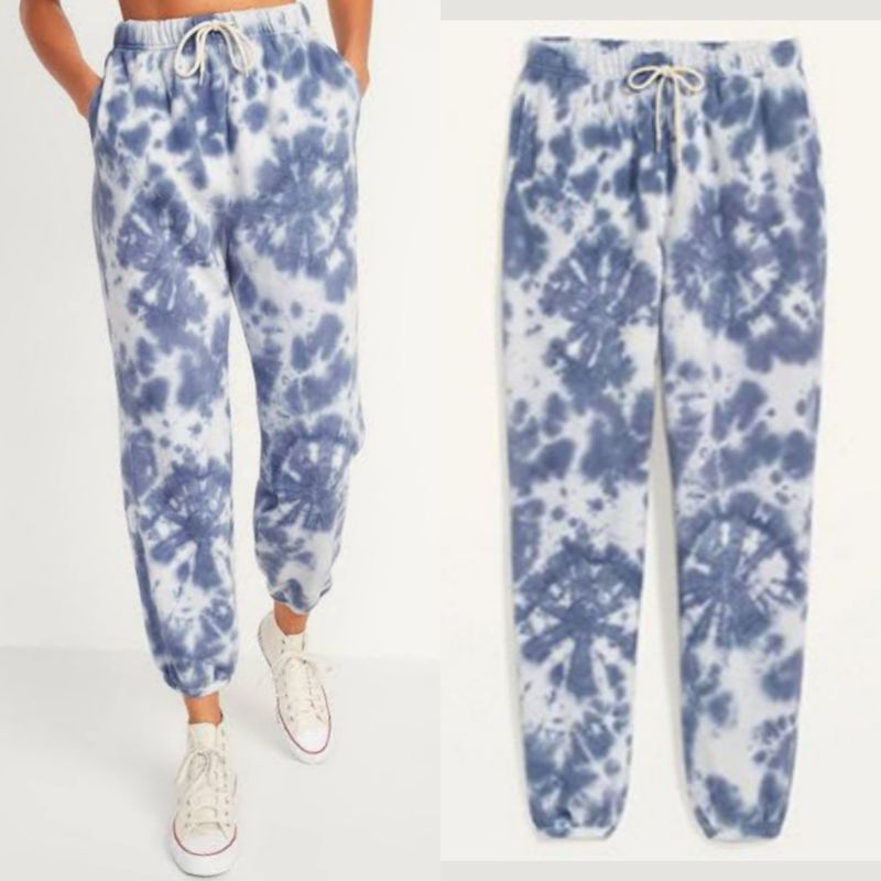 Celana Jogger Wanita Tie Dye Old Navy Super Jumbo