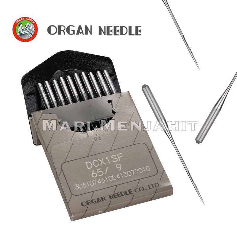 Jarum Organ DCX1 SF / Organ Needle DC X 1 SF Super Finishing Ori Jepang Jarum Obras Tahan Panas