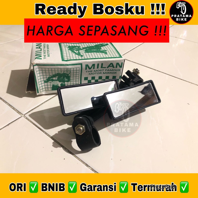 Kaca Spion Milan Sepasang 2pcs Sepeda Ontel Onthel BMX Anak Murah