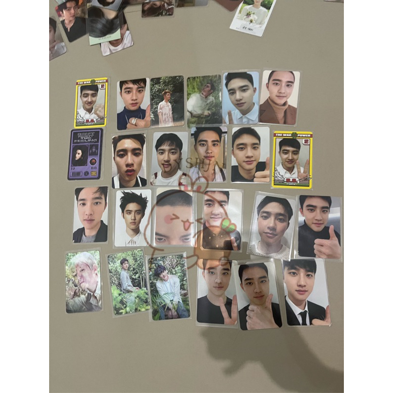 

Photocard official kyungsoo jidat