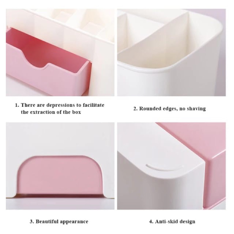 BISA PILIH WARNA{Kirim Instant Cod Medan Termurah} RAK KOSMETIK SERBAGUNA PXTON - Rak Kosmetik Plastik, Storage Box Makeup Brush Kotak Perhiasan / storage box / tempat kosmetik / box / rak / rak kosmetik / tempat perhiasan / rak multifungsi