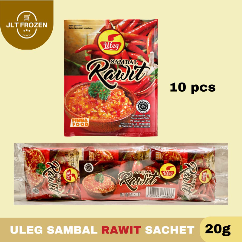 

Sambal Rawit Uleg Finna Sachet - 20g [1 Pcs / 10 Pcs]