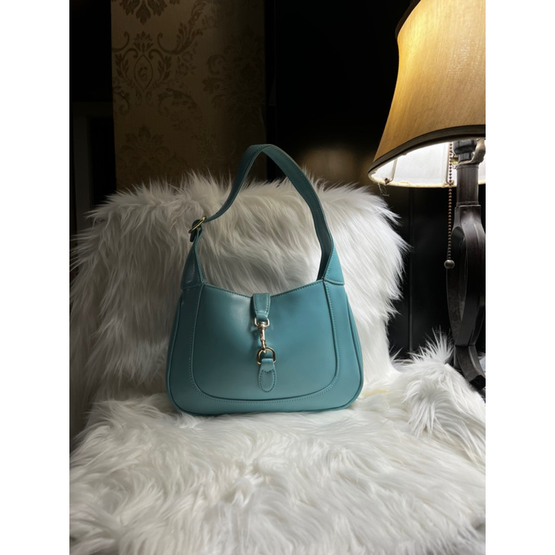 SOLD OUT preloved Gucci Jackie 1961 Medium Hobo Bag Genuine Leather with number serial tag size 26x1