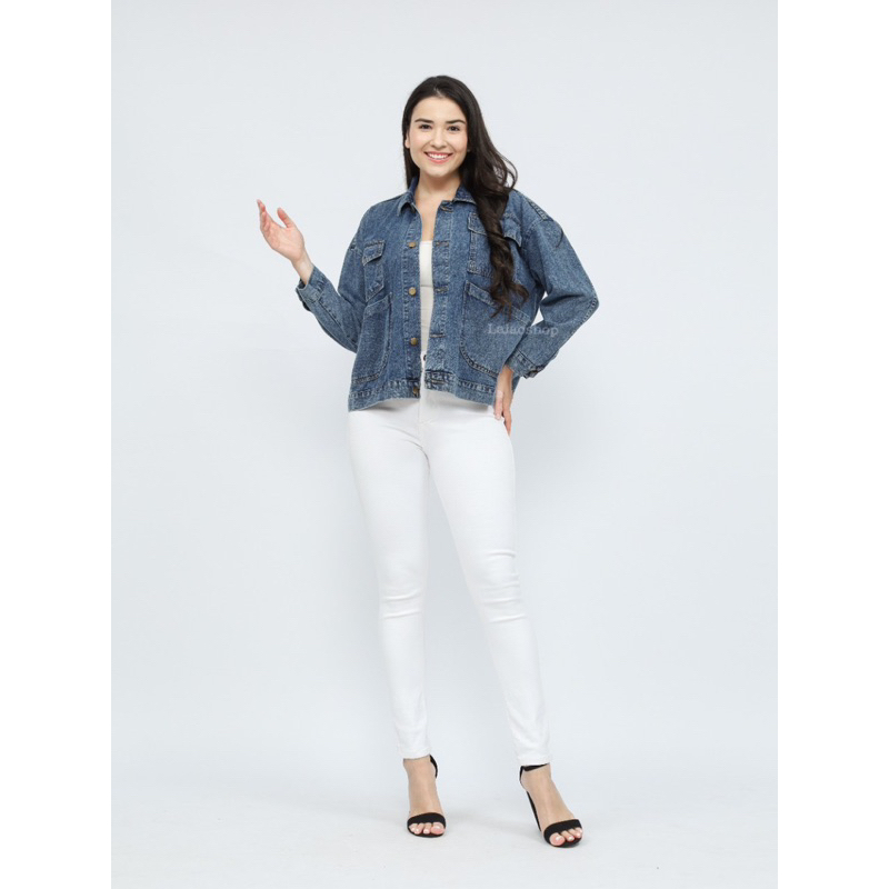 Emma Pocket Jaket Jeans