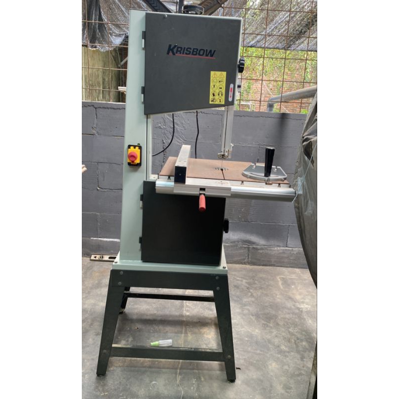 Jual Bandsaw Krisbow Inch Watt Mesin Potong Kayu Shopee Indonesia