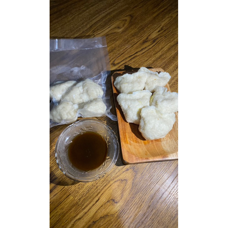 

pempek ikan frozen isi 5 pcs / paket pempek mini isi 5/ pempek vacuum