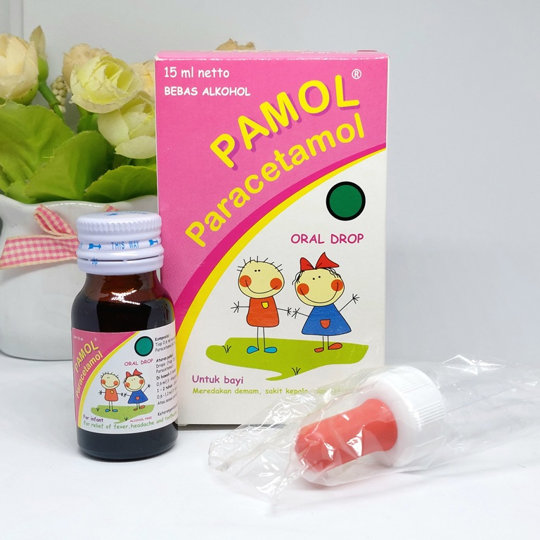 PAMOL PARACETAMOL DROPS (Obat Demam Bayi dan Anak)