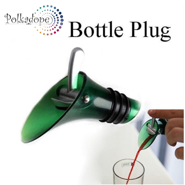 Corong Tuang Wine Bottle Plug Alat Tuang Botol Anggur dengan Plug Penutup