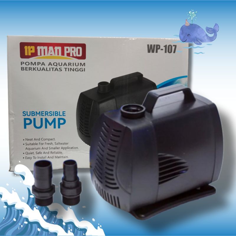 Promo Pompa Kolam Hidroponik IP MAN PRO WP 107