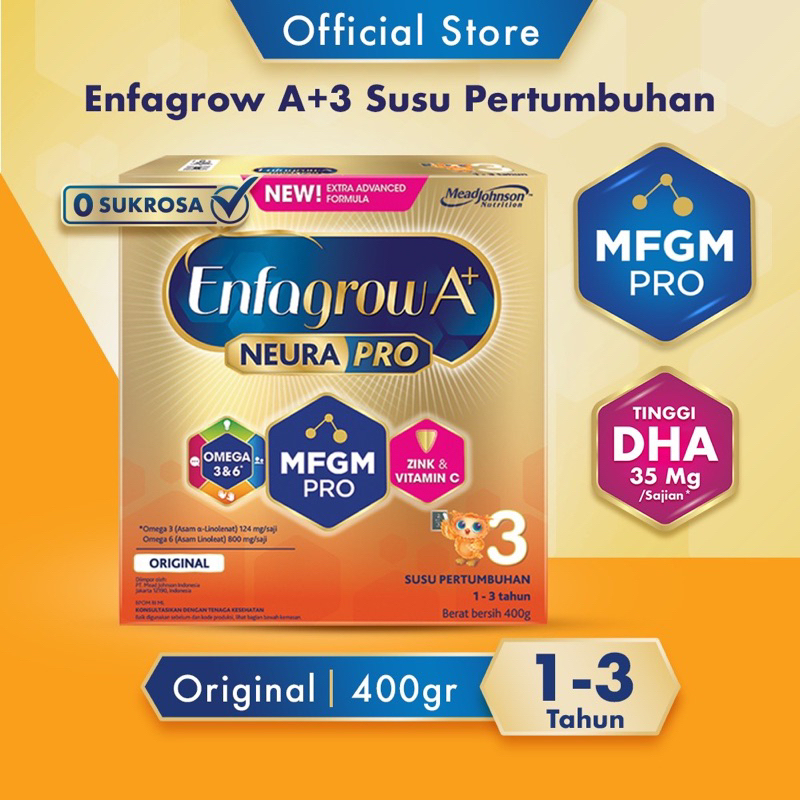 Enfagrow At 3 Susu Formula 1-3 Tahun 2box