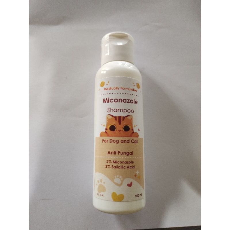 Shampoo Shampo Kucing Anjing Anti Jamur Miconazole Raid All 100ml