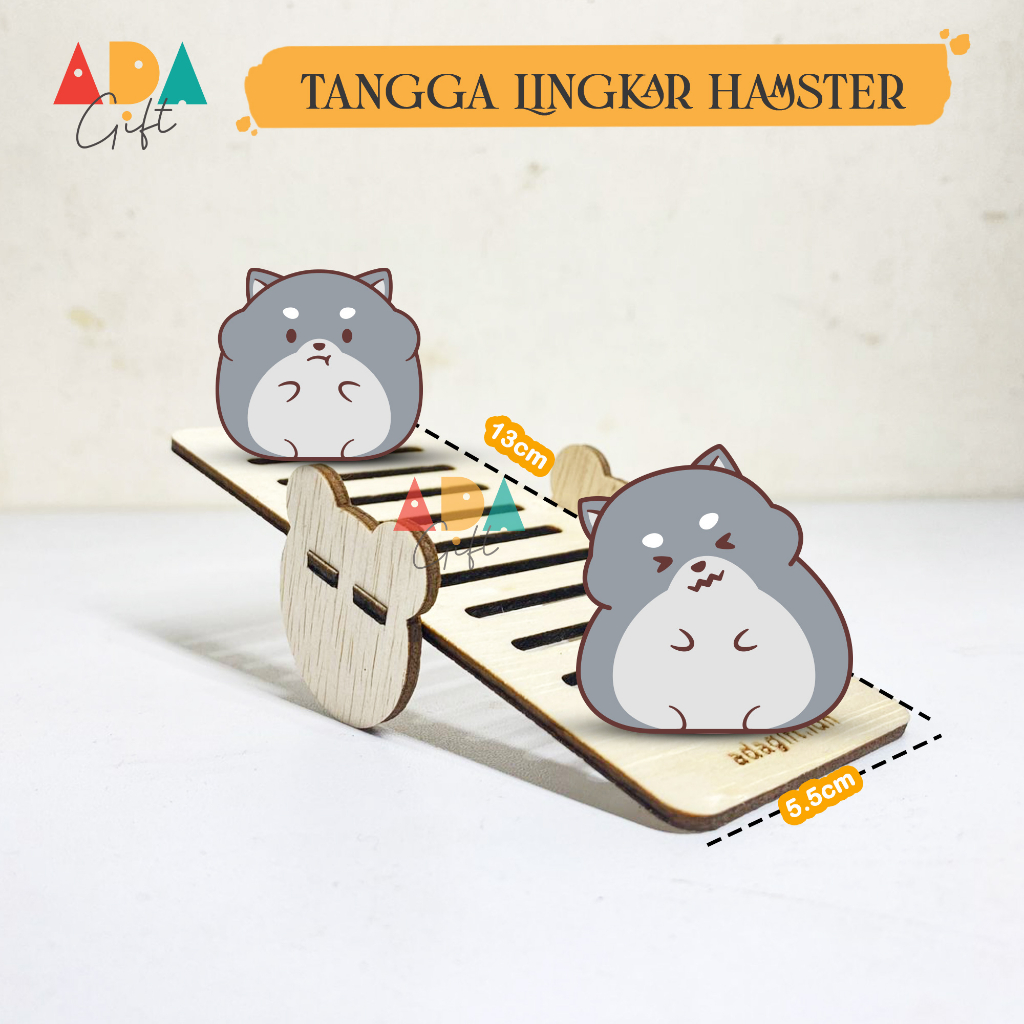 Jungkat Jungkit Hamster | Aksesoris Hamster | Mainan Hamster | Furniture Hamster