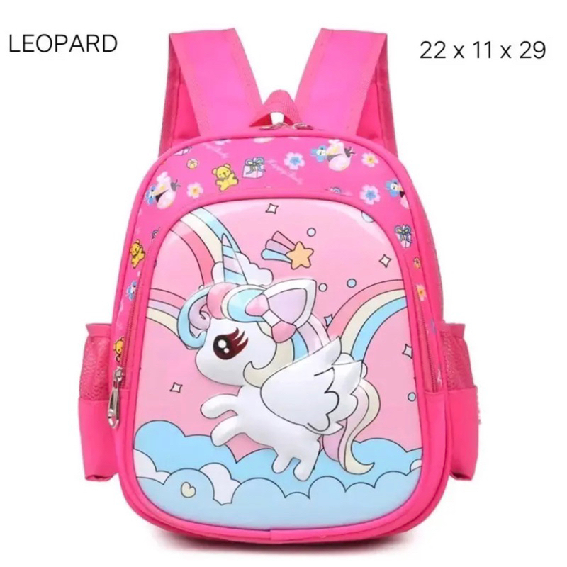 tas ransel sekolah anak tk dan paud unicorn princes lucu terbaru tas anak kudaponi unicorn