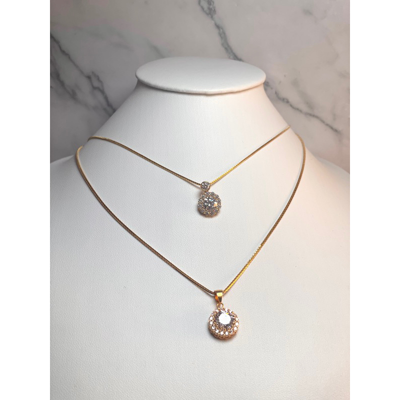 Kalung Emas kadar 17k
