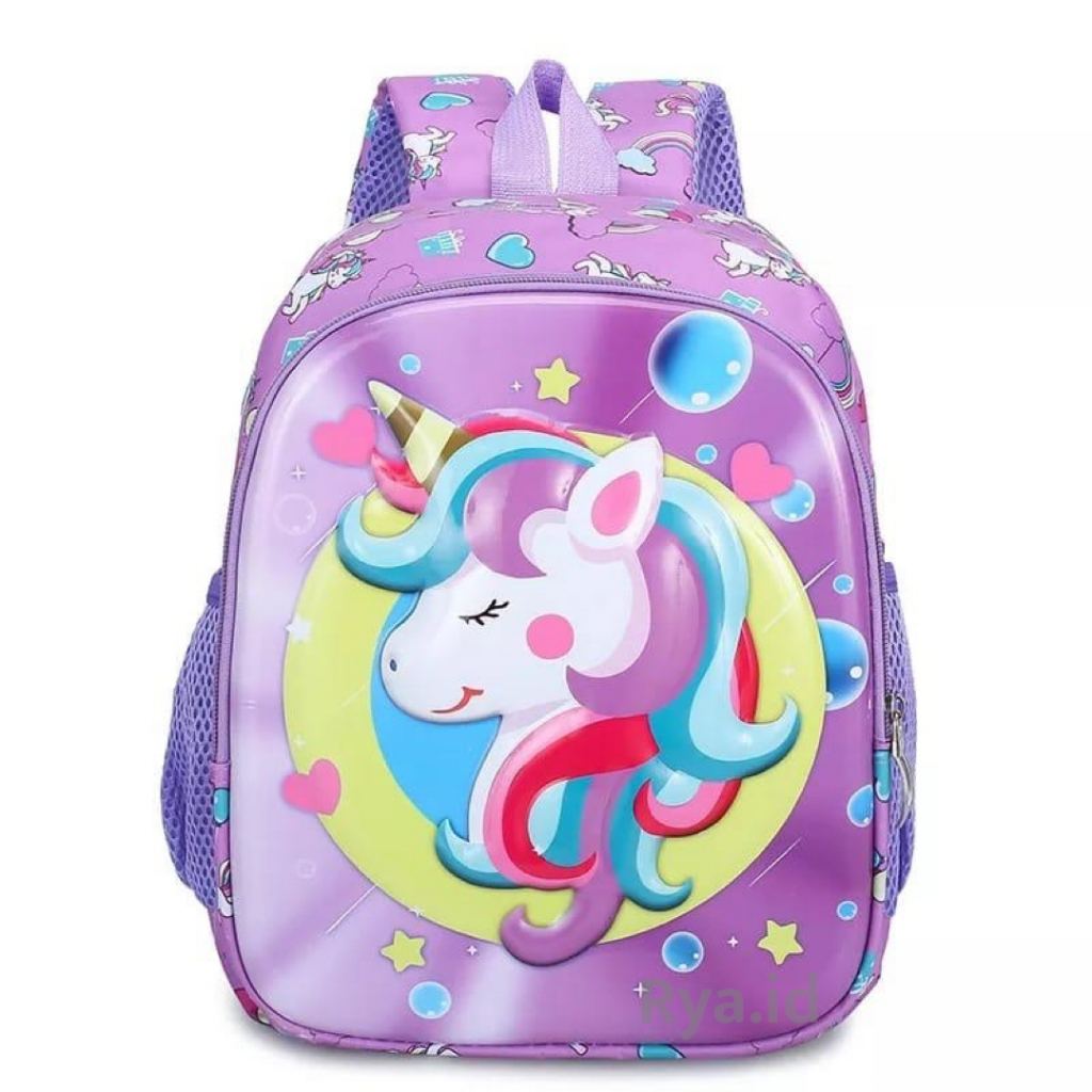 Rya.id / Ransel Anak Sekolah Kuda Poni Unicorn Tas Anak Laki-Laki Perempuan Terbaru 2023 / Tas Ransel Serba Guna Anak