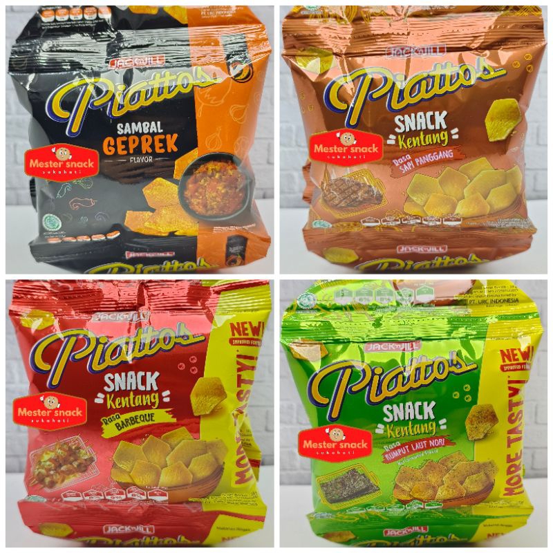 Piattos Snack Kentang (1 renceng isi 10 pcs)