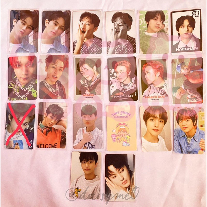 [cek desc] WTS Haechan matcha korek tc 2 baddies markhyuck mfal mark dicon dilan bnw non bnw sanrio 