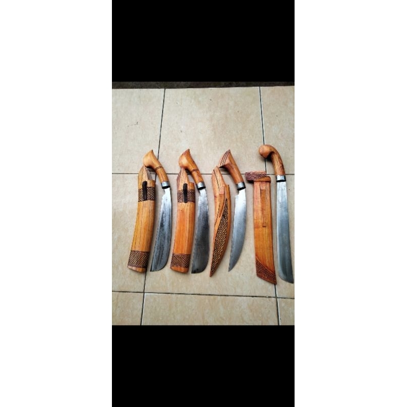 GOLOK GRAHANG, GOLOK RUMBE AYAM, GOLOK CIBATU