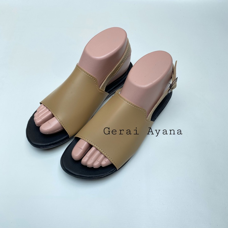 DISKON DAY! Sandal Wanita - Sandal Bando Teplek Viral - Sandal Casual Nevada