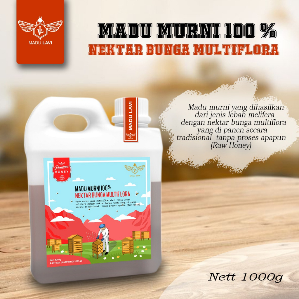 

MADU MURNI - MULTIFLORA VARIANT | MADU MURNI 100%