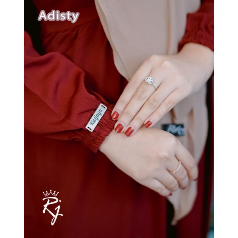 GAMIS ADISTY SET KHIMAR ORI BY RJ