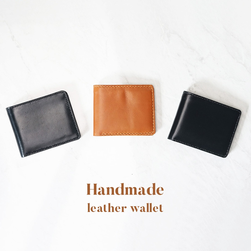 DOMPET PRIA FULL KULIT SAPI ASLI ORIGINAL 100% HANDMADE - GRATIS UKIR NAMA