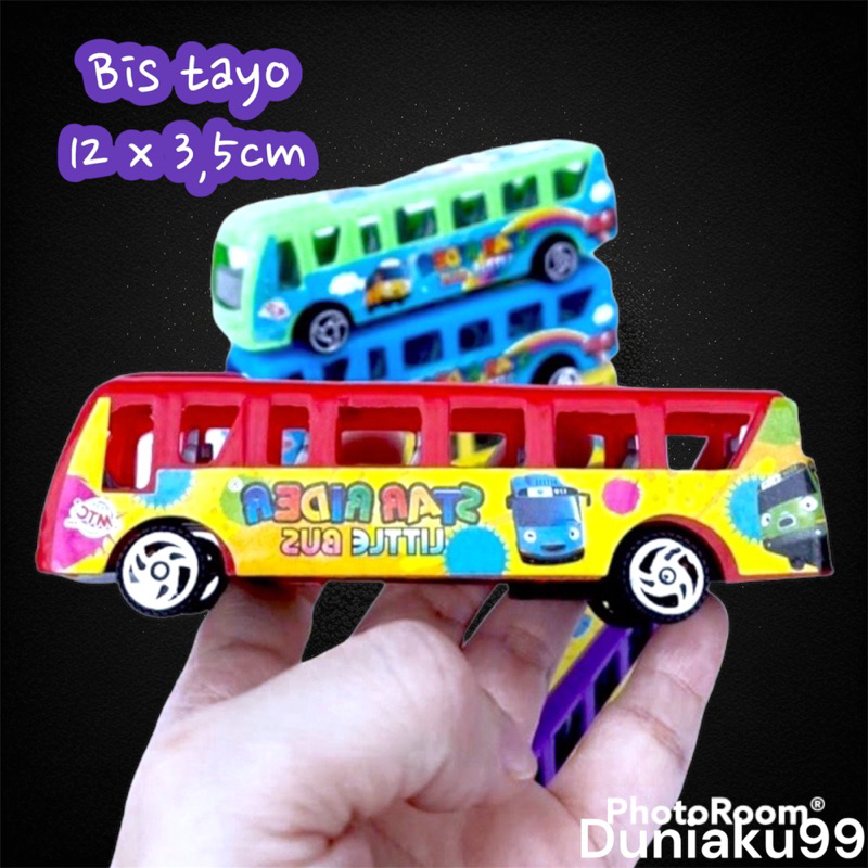 mainan anak bis tayo pullback / mobil mobilan / little bus tayo / mainan anak murah