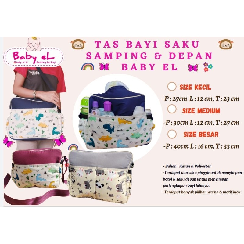 SNOBBY Tas bayi baby diaper bag Summit series